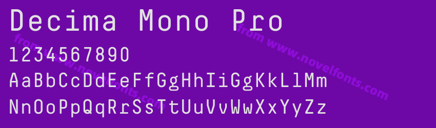 Decima Mono ProPreview Decima Mono ProPreview
