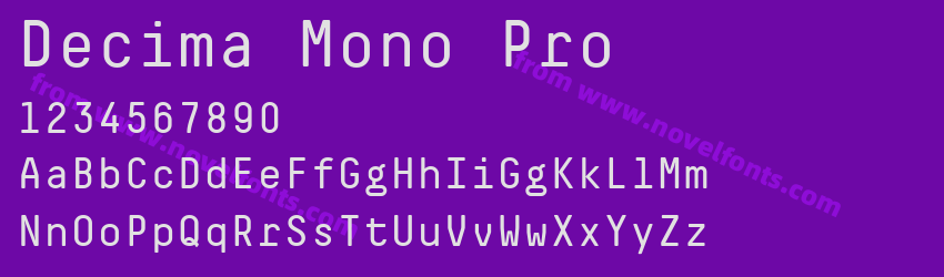 Decima Mono ProPreview Decima Mono ProPreview