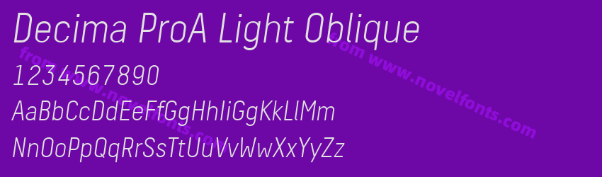 Decima ProA Light ObliquePreview Decima ProA Light ObliquePreview