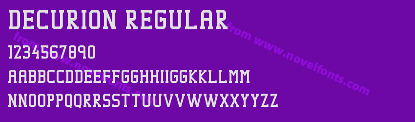 Decurion RegularPreview Decurion RegularPreview