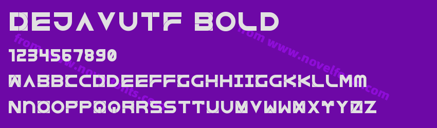DejavuTF BoldPreview DejavuTF BoldPreview