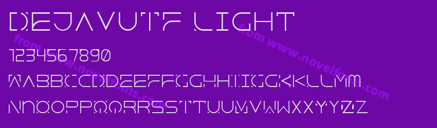 DejavuTF LightPreview DejavuTF LightPreview