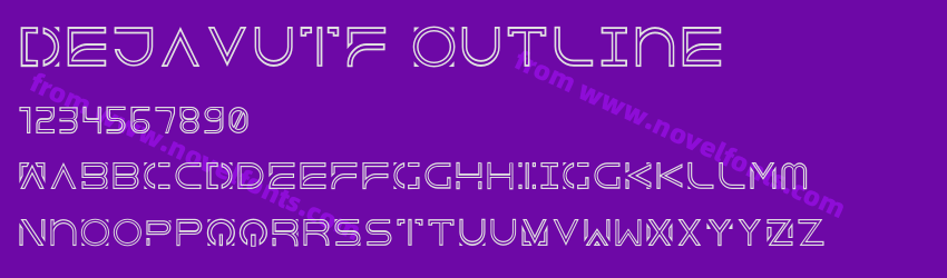 DejavuTF OutlinePreview DejavuTF OutlinePreview