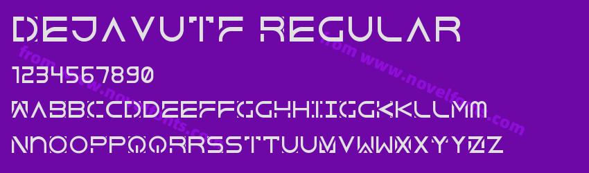 DejavuTF RegularPreview DejavuTF RegularPreview