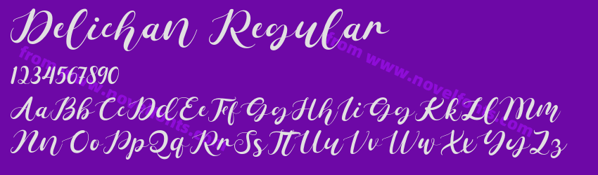 Delichan RegularPreview Delichan RegularPreview