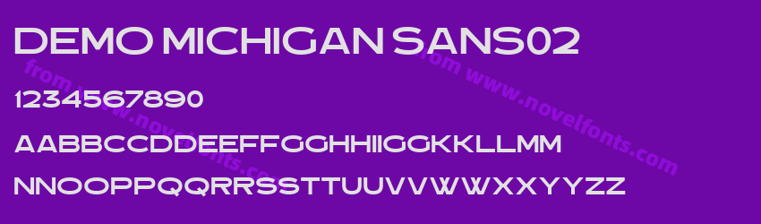 Demo Michigan Sans02Preview Demo Michigan Sans02Preview