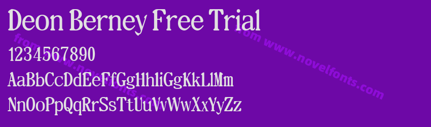 Deon Berney Free TrialPreview Deon Berney Free TrialPreview