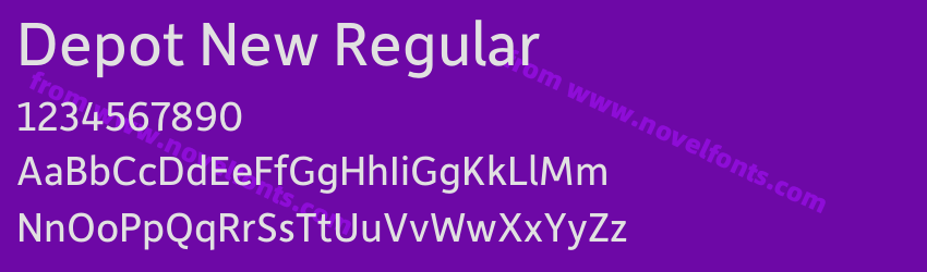 Depot New RegularPreview Depot New RegularPreview
