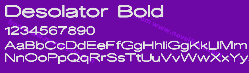 Desolator BoldPreview Desolator BoldPreview