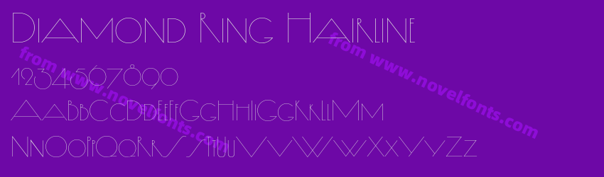 Diamond Ring HairlinePreview Diamond Ring HairlinePreview