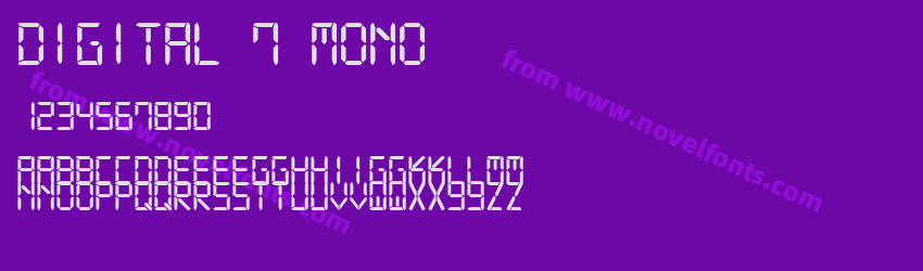 Digital 7 MonoPreview Digital 7 MonoPreview