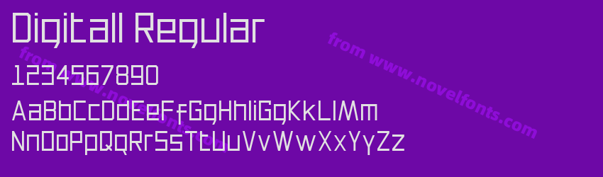 Digitall RegularPreview Digitall RegularPreview