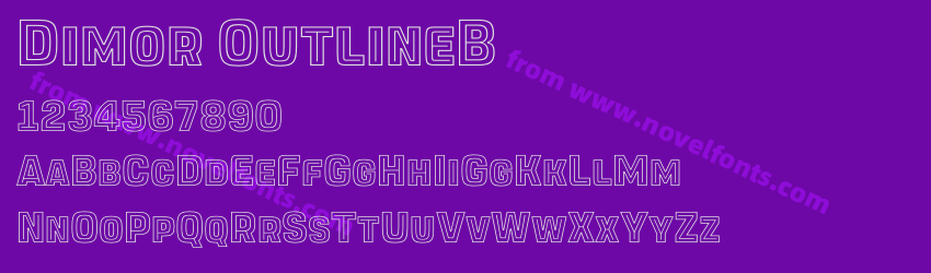 Dimor OutlineBPreview Dimor OutlineBPreview