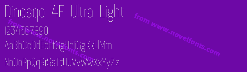 Dinesqo 4F Ultra LightPreview Dinesqo 4F Ultra LightPreview