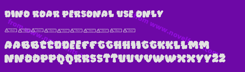 Dino Roar PERSONAL USE ONLY!Preview Dino Roar PERSONAL USE ONLY!Preview