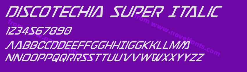 Discotechia Super ItalicPreview Discotechia Super ItalicPreview