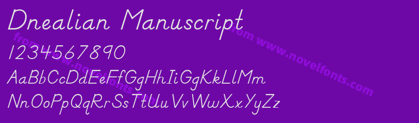 Dnealian ManuscriptPreview Dnealian ManuscriptPreview