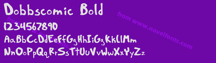 Dobbscomic BoldPreview Dobbscomic BoldPreview