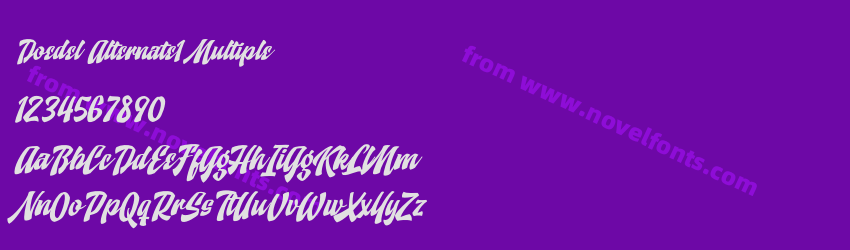 Doedel Alternate1 MultiplePreview Doedel Alternate1 MultiplePreview