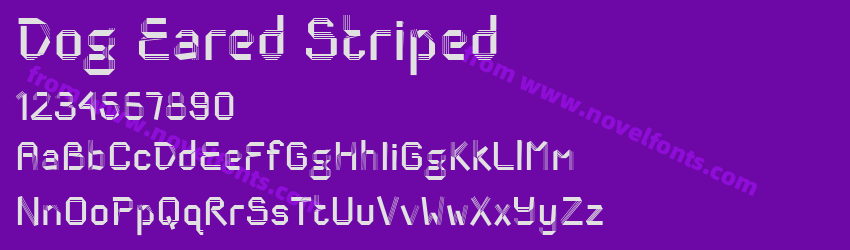 Dog Eared StripedPreview Dog Eared StripedPreview