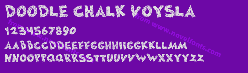 Doodle Chalk VoyslaPreview Doodle Chalk VoyslaPreview