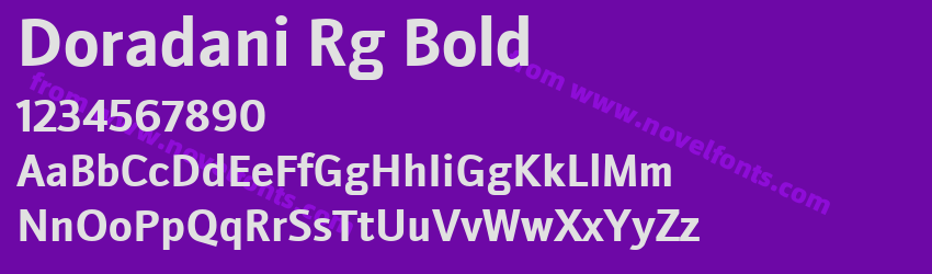 Doradani Rg BoldPreview Doradani Rg BoldPreview