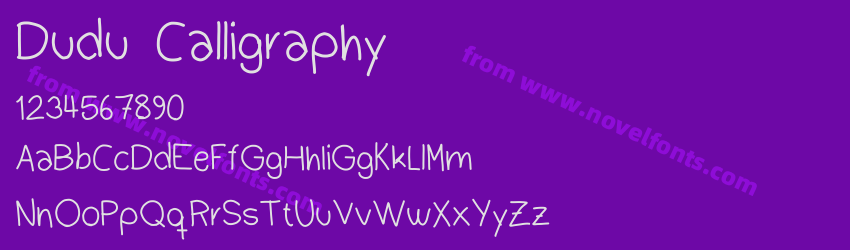 Dudu CalligraphyPreview Dudu CalligraphyPreview