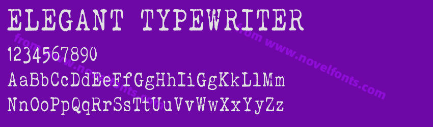 ELEGANT TYPEWRITERPreview ELEGANT TYPEWRITERPreview