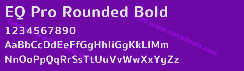 EQ Pro Rounded BoldPreview EQ Pro Rounded BoldPreview