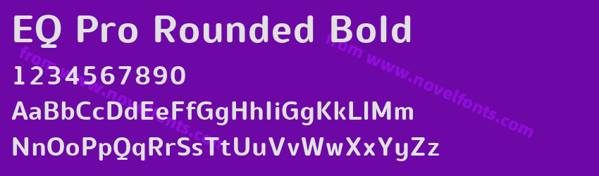 EQ Pro Rounded BoldPreview EQ Pro Rounded BoldPreview