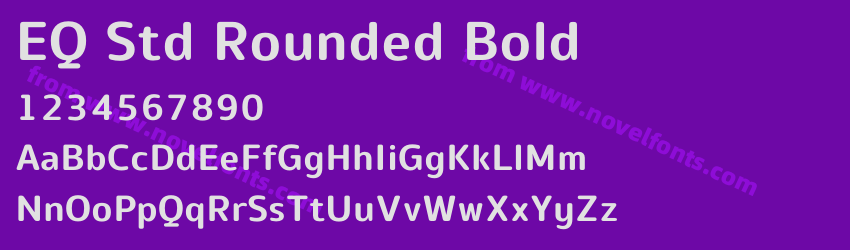 EQ Std Rounded BoldPreview EQ Std Rounded BoldPreview