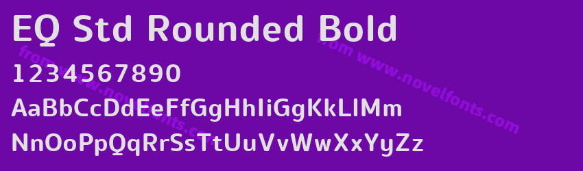EQ Std Rounded BoldPreview EQ Std Rounded BoldPreview