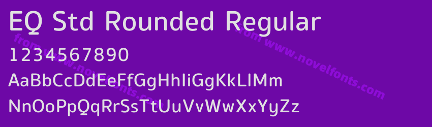 EQ Std Rounded RegularPreview EQ Std Rounded RegularPreview