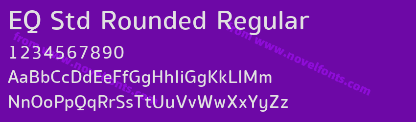 EQ Std Rounded RegularPreview EQ Std Rounded RegularPreview