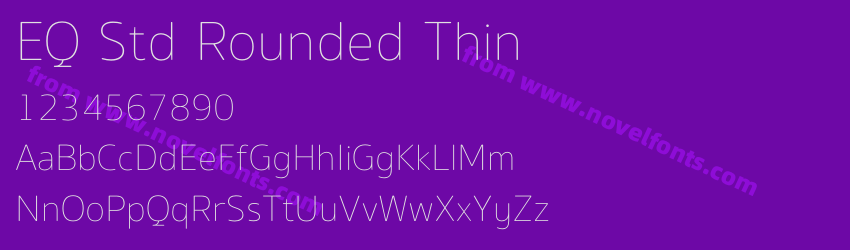 EQ Std Rounded ThinPreview EQ Std Rounded ThinPreview