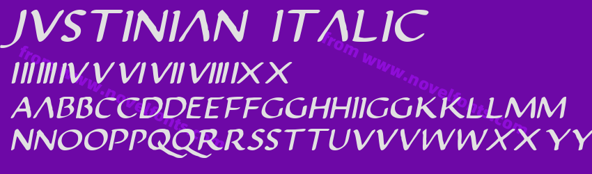 Justinian ItalicPreview