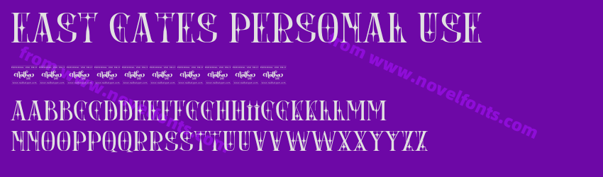 East Gates Personal UsePreview East Gates Personal UsePreview