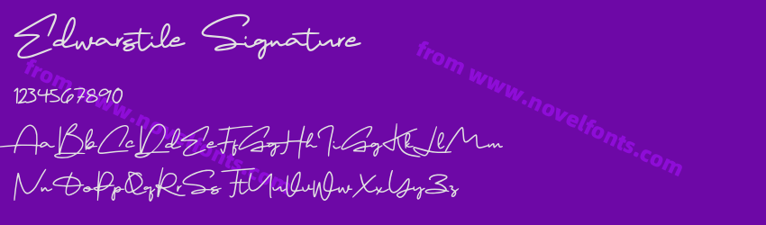 Edwarstile SignaturePreview Edwarstile SignaturePreview