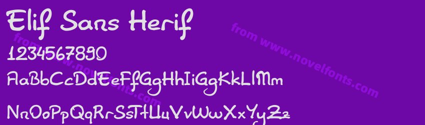 Elif Sans HerifPreview Elif Sans HerifPreview