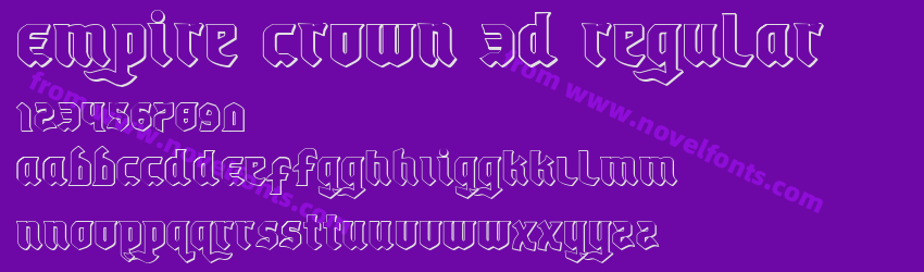 Empire Crown 3D RegularPreview Empire Crown 3D RegularPreview