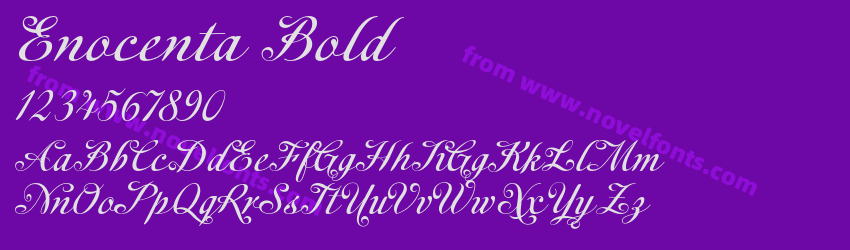 Enocenta BoldPreview Enocenta BoldPreview