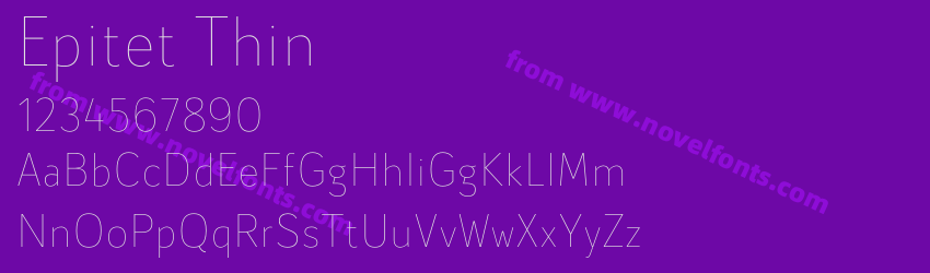 Epitet ThinPreview Epitet ThinPreview