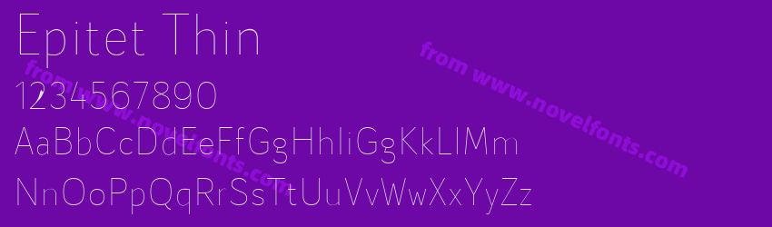 Epitet ThinPreview Epitet ThinPreview