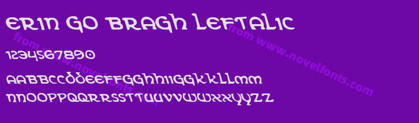 Erin Go Bragh LeftalicPreview Erin Go Bragh LeftalicPreview