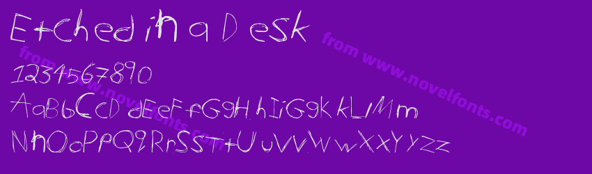 Etched in a DeskPreview Etched in a DeskPreview