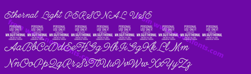 Ethernal Light PERSONAL USEPreview Ethernal Light PERSONAL USEPreview