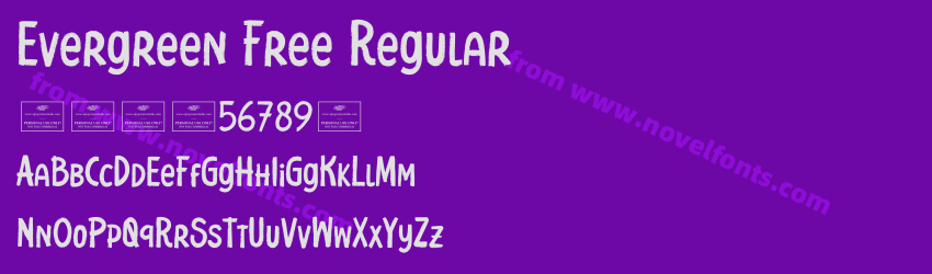 Evergreen Free RegularPreview