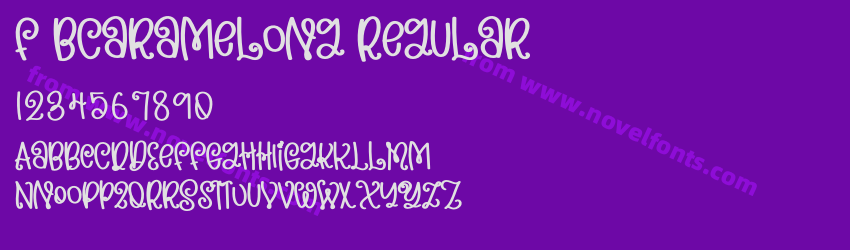 F Bcaramelong RegularPreview F Bcaramelong RegularPreview