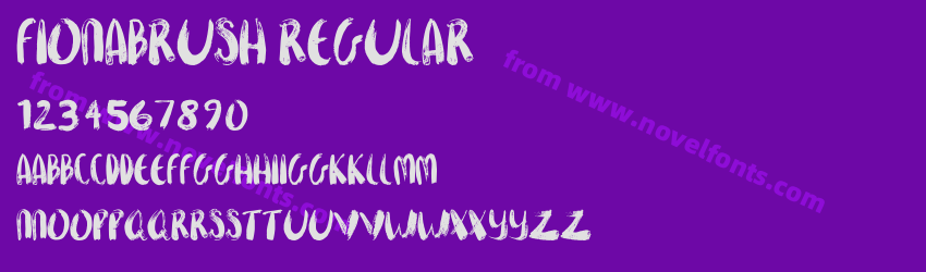 FIONABRUSH RegularPreview FIONABRUSH RegularPreview