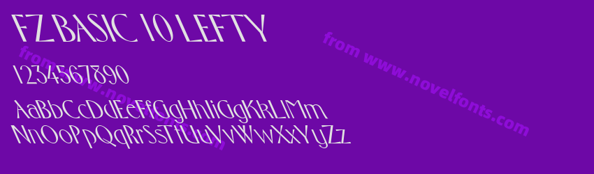 FZ BASIC 10 LEFTYPreview FZ BASIC 10 LEFTYPreview